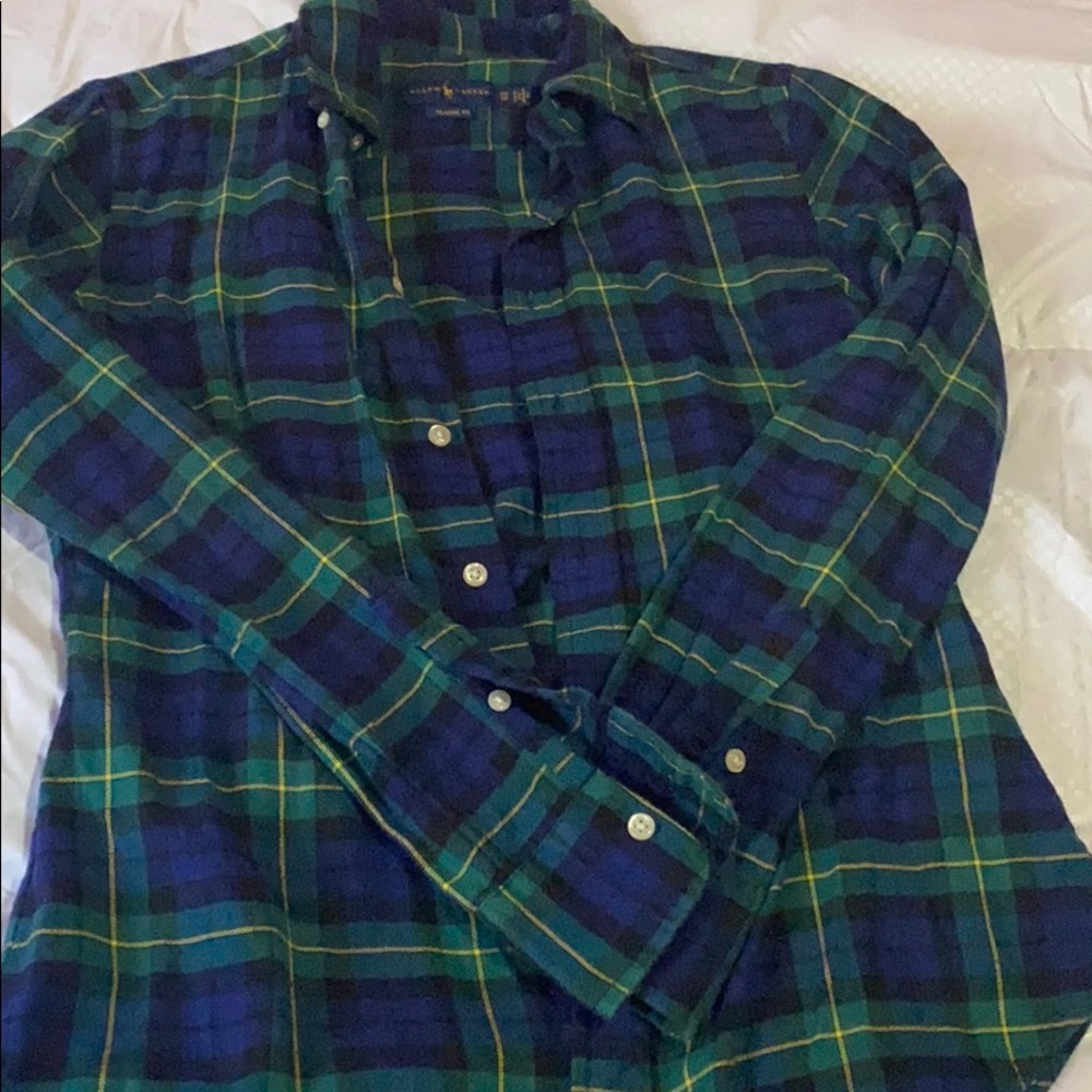 Ralph Lauren Classic fit plaid shirt